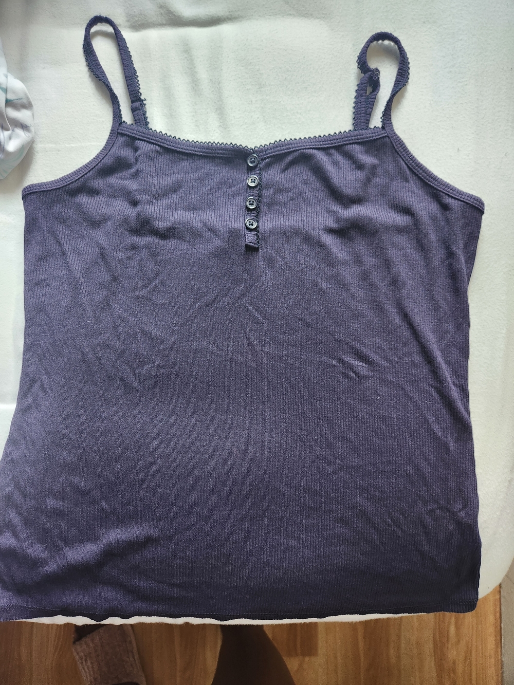 Purple Ribbed Women's Sweater - Picture 3 of 3